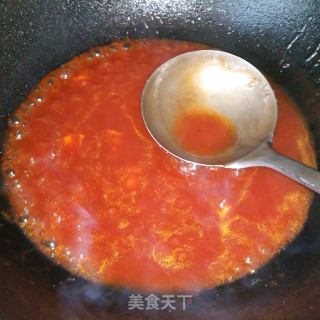 冬柿糖醋肉的做法步骤：6