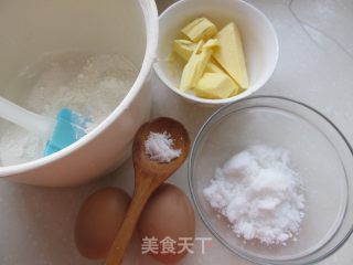 玛德琳贝壳蛋糕的做法步骤：1