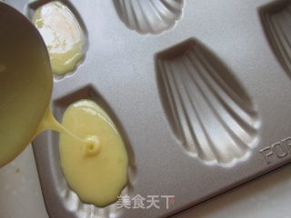 玛德琳贝壳蛋糕的做法步骤：5
