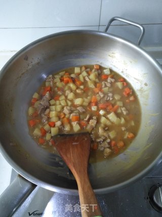 咖喱鸡肉焗饭的做法步骤：11
