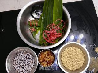 鲜肉粽&八宝粽的做法步骤：4