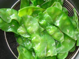 凉拌扁豆的做法步骤：3
