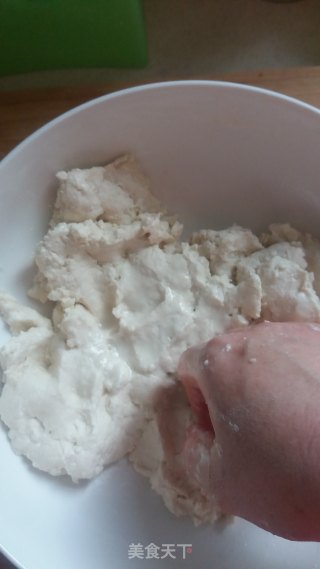莲菜熟肉饺子的做法步骤：2