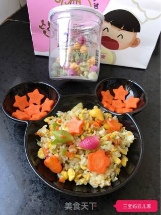 海螺蛋炒饭的做法步骤：10