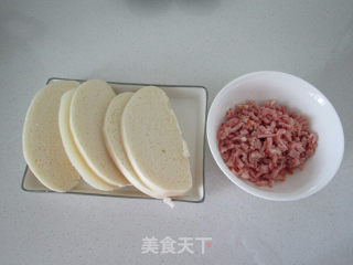 蒜香培根馒头片的做法步骤：3