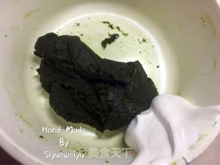 抹茶马卡龙的做法步骤：9