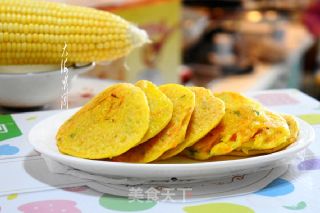 嫩玉米饼的做法步骤：11