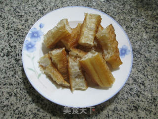 油条菠菜排骨汤的做法步骤：2