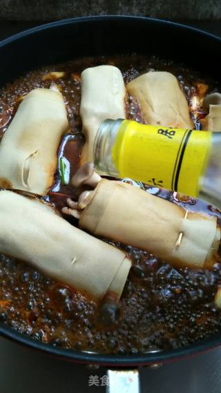麻辣豆皮的做法步骤：12