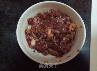 南瓜炒牛肉的做法步骤：4