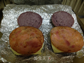 黑米汉堡（冷藏中种）的做法步骤：16