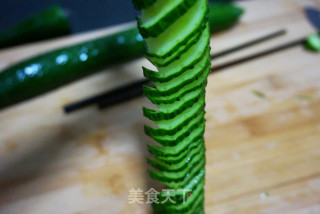 蓑衣黄瓜的做法步骤：3
