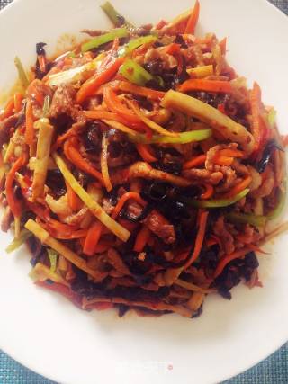 鱼香肉丝的做法步骤：11