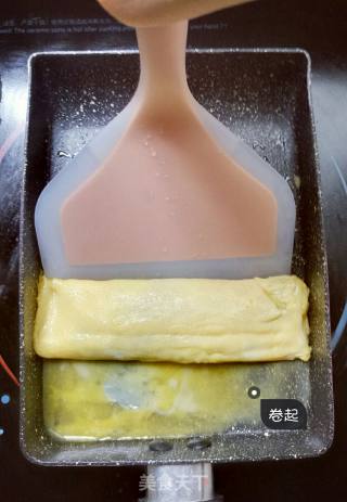 紫菜芝士玉子烧的做法步骤：8