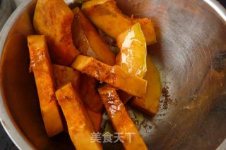 炭烤南瓜的做法步骤：4
