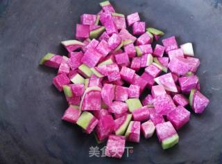 豉香脆口萝卜丁的做法步骤：3
