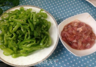 辣椒炒肉丝的做法步骤：4