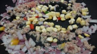 多彩米饭蛋糕的做法步骤：5