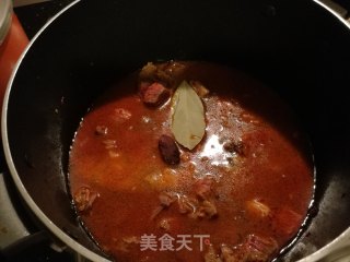 胡萝卜烧牛肉的做法步骤：6