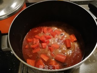 胡萝卜烧牛肉的做法步骤：8