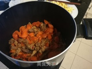 胡萝卜烧牛肉的做法步骤：9