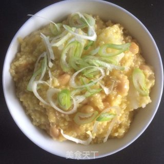 山西小米焖饭的做法步骤：4