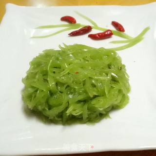 凉拌莴笋的做法步骤：4