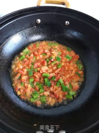 西红柿鸡蛋炒面的做法步骤：7