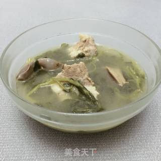 西洋菜陈肾煲猪踭的做法步骤：4