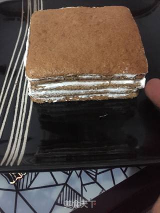 奶油可可千层蛋糕的做法步骤：11