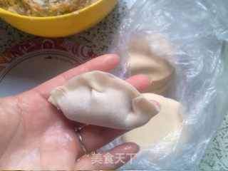 白菜猪肉锅贴的做法步骤：9