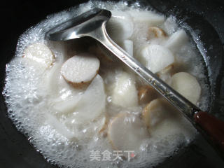 香芋煮萝卜的做法步骤：4