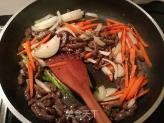 黑椒牛柳的做法步骤：8