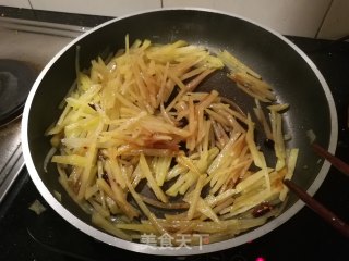 醋溜土豆丝的做法步骤：5