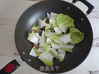 白菜炖粉条的做法步骤：6