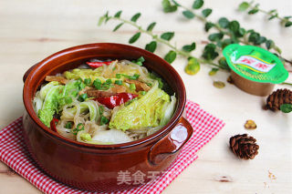 白菜炖粉条的做法步骤：13