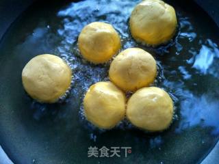 椰蓉芝士地瓜丸的做法步骤：8