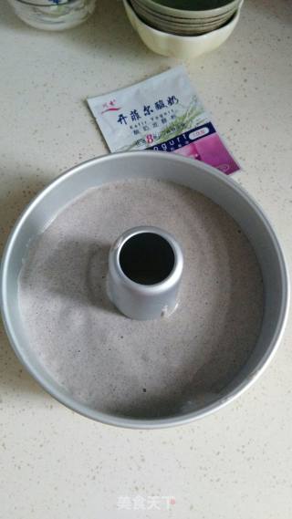 酸奶黑米戚风蛋糕的做法步骤：14