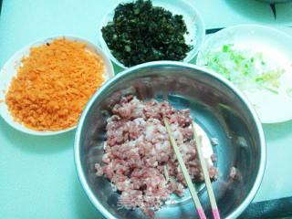萝卜木耳肉包子的做法步骤：5