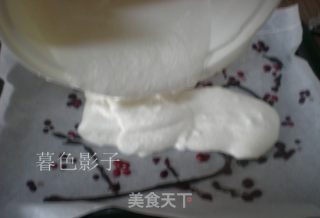 梅花酸奶蛋白卷的做法步骤：12