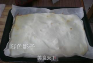 梅花酸奶蛋白卷的做法步骤：15