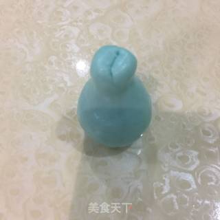 【白梅玉壶】冰皮豆沙包的做法步骤：5