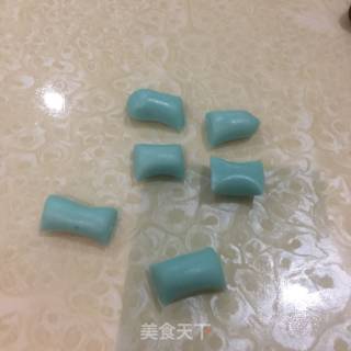 【白梅玉壶】冰皮豆沙包的做法步骤：11