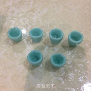 【白梅玉壶】冰皮豆沙包的做法步骤：15