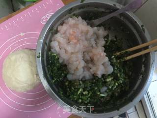 三鲜馅馅饼的做法步骤：2