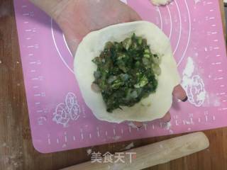 三鲜馅馅饼的做法步骤：4
