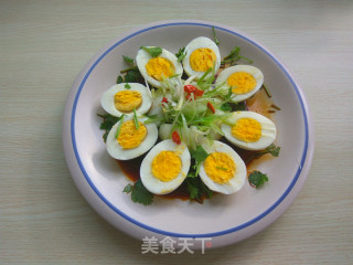油泼鸡蛋的做法步骤：6