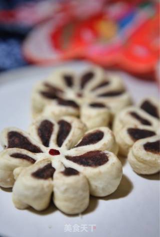 豆沙花酥的做法步骤：37