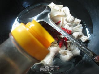 水笋烧豆结的做法步骤：6
