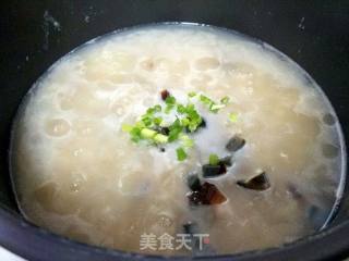 皮蛋瘦肉粥的做法步骤：6